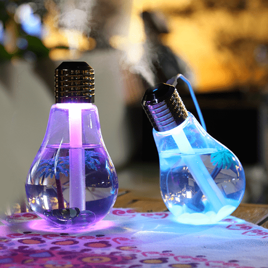 Light Bulb Mist Humidifier,