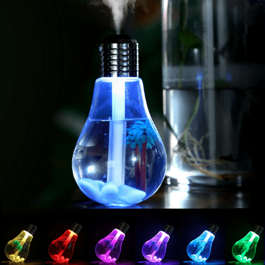 Light Bulb Mist Humidifier,