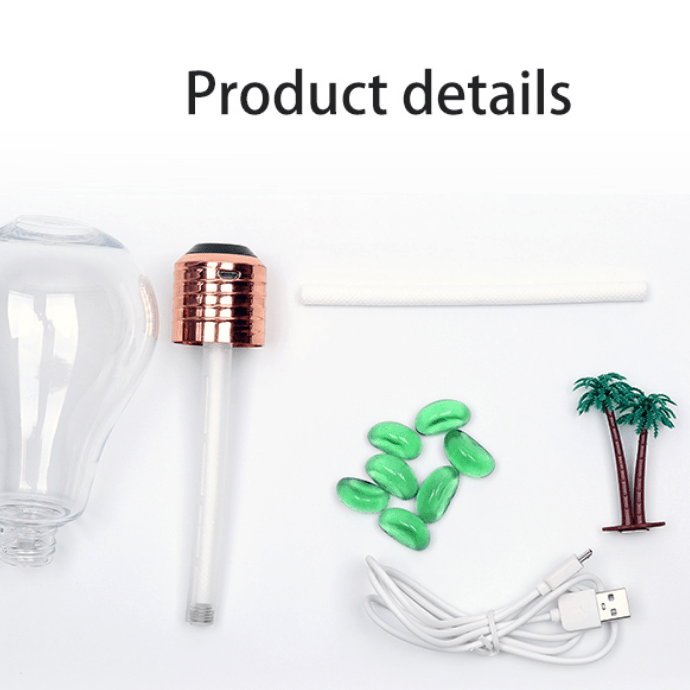 Light Bulb Mist Humidifier,