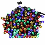 Solar String Lamps For Garden Waterproof Outdoor Lighting 5M 7M 12M 22M 6V Christmas Xmas Holiday Decoration Fairy Solar Battery,
