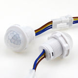 1pcs Closet PIR Sensor Detector Smart Switch 110V 220V LED PIR Infrared Motion Sensor Detection Automatic Sensor Light Switch,