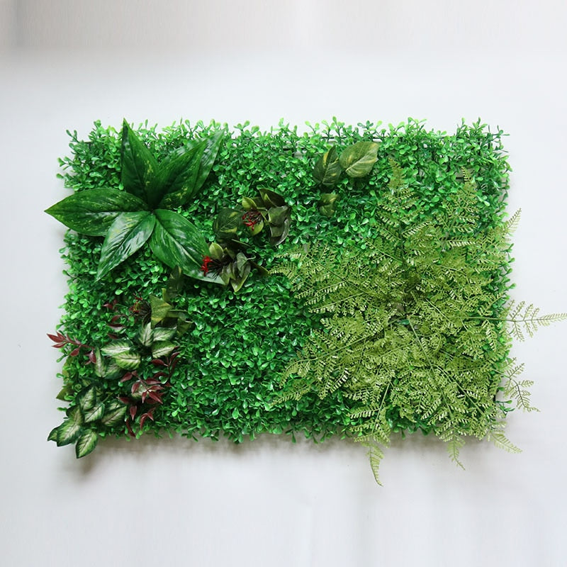 Home Decoration Artificial Plant Lawn Grass Fake Decorative Wall Plant Garden Outdoor Interior Decoration