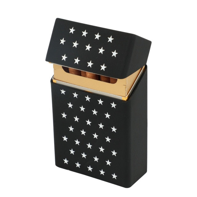 Hold 20 Cigarettes Ladies Silicone Cigarette Case Cover Man Women Smoking Cigarette Box Sleeve Pocket Cigarettes Pack Cover Gift,