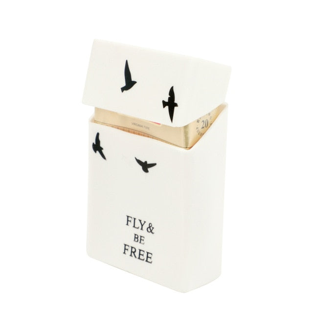 Hold 20 Cigarettes Ladies Silicone Cigarette Case Cover Man Women Smoking Cigarette Box Sleeve Pocket Cigarettes Pack Cover Gift
