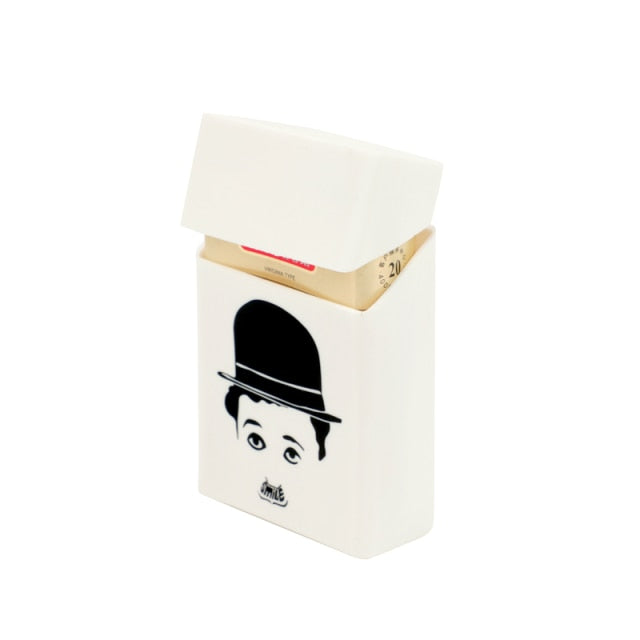 Hold 20 Cigarettes Ladies Silicone Cigarette Case Cover Man Women Smoking Cigarette Box Sleeve Pocket Cigarettes Pack Cover Gift