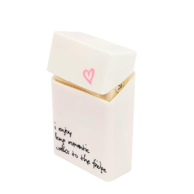 Hold 20 Cigarettes Ladies Silicone Cigarette Case Cover Man Women Smoking Cigarette Box Sleeve Pocket Cigarettes Pack Cover Gift,