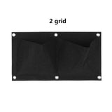 18/36/49 Pockets Hanging Green Grow Bag Planter Vertical Garden Vegetable Living Garden Bag Planter Growing Bags Flowers Supply