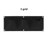 18/36/49 Pockets Hanging Green Grow Bag Planter Vertical Garden Vegetable Living Garden Bag Planter Growing Bags Flowers Supply