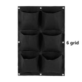 18/36/49 Pockets Hanging Green Grow Bag Planter Vertical Garden Vegetable Living Garden Bag Planter Growing Bags Flowers Supply,