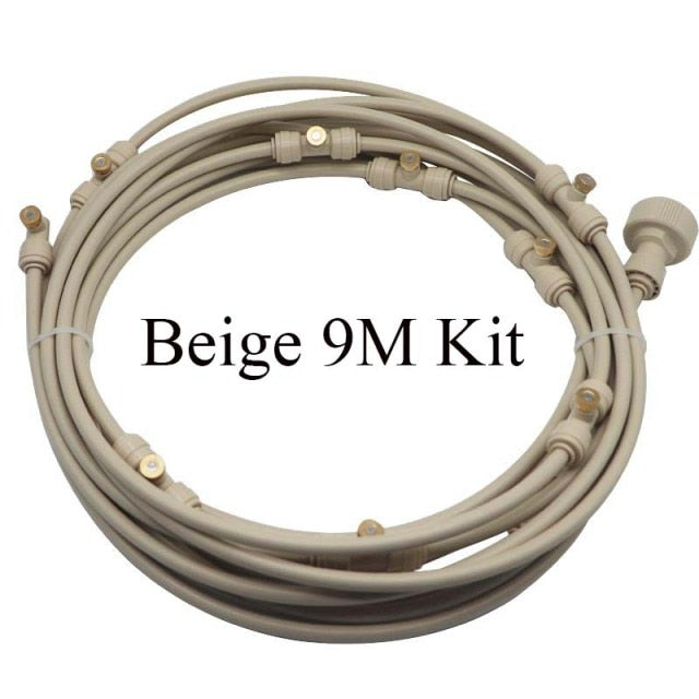Patio Misting Cooling Water Fog Sprayer System For Greenhouse Garden flowers plant Waterring Irrigation nebulizer sprinkler