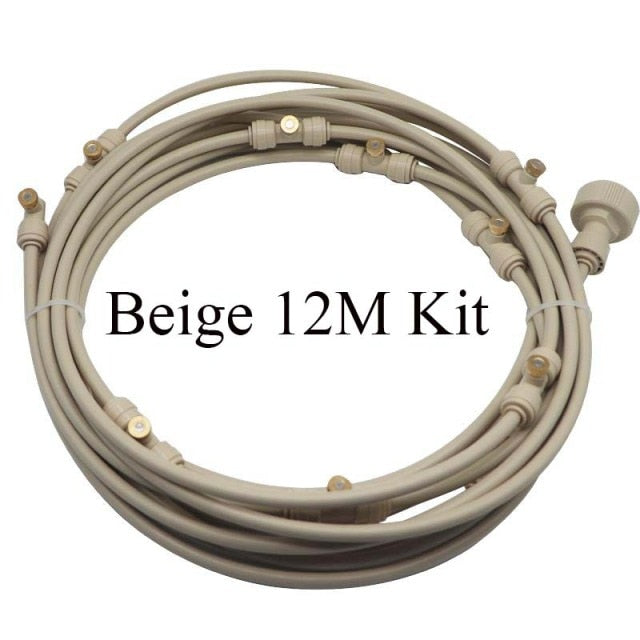 Patio Misting Cooling Water Fog Sprayer System For Greenhouse Garden flowers plant Waterring Irrigation nebulizer sprinkler