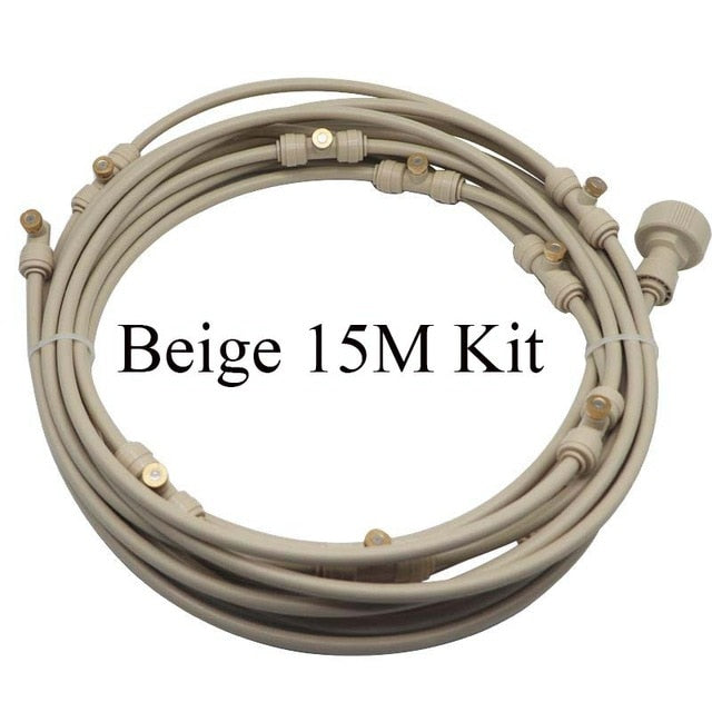 Patio Misting Cooling Water Fog Sprayer System For Greenhouse Garden flowers plant Waterring Irrigation nebulizer sprinkler,