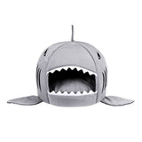 Dropship Pet Cat Bed Soft Pet Cushion Dog House Shark For Large Dogs Tent High Quality Cotton Small Sleeping Bag Product Items,