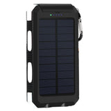 Solar Power Bank Real 20000 mAh Dual USB External Waterproof, Power Savers