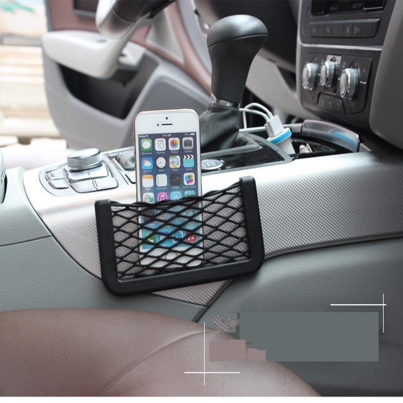 Universal Car Storage Bag Elastic Flexible Mesh,