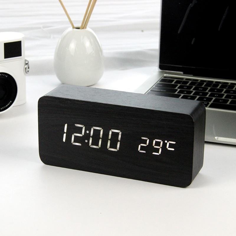 Oaktick-Digital Wooden Clock,