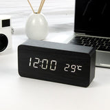 Oaktick-Digital Wooden Clock,