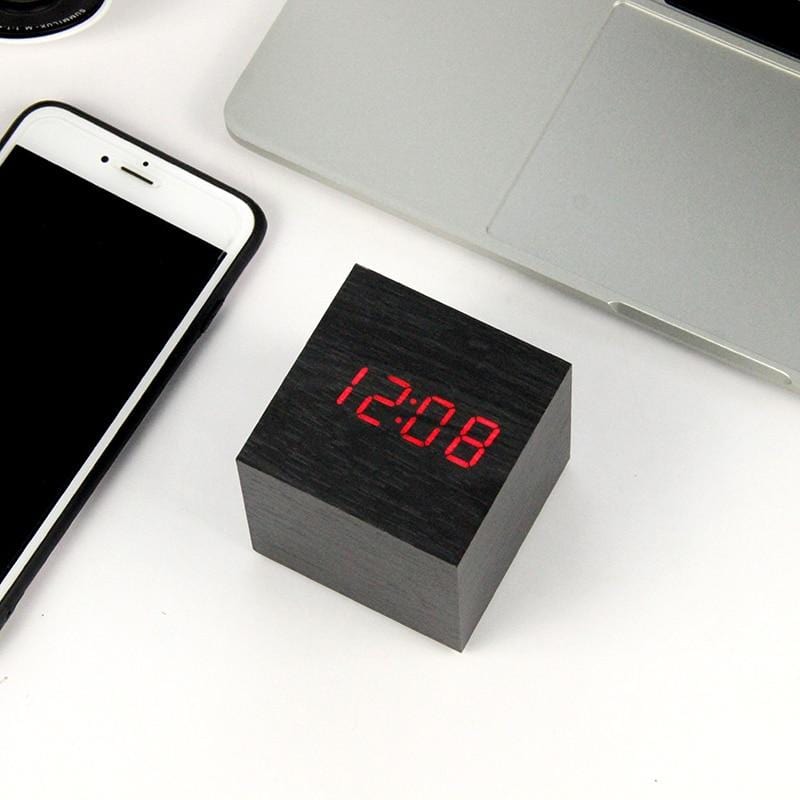 Oaktick-Digital Wooden Clock,
