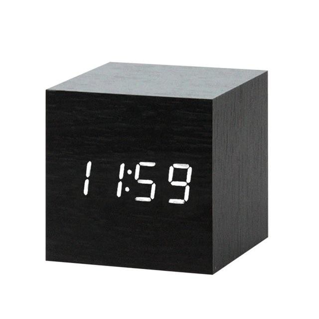 Oaktick-Digital Wooden Clock,