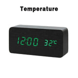Oaktick-Digital Wooden Clock,