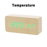 Oaktick-Digital Wooden Clock,