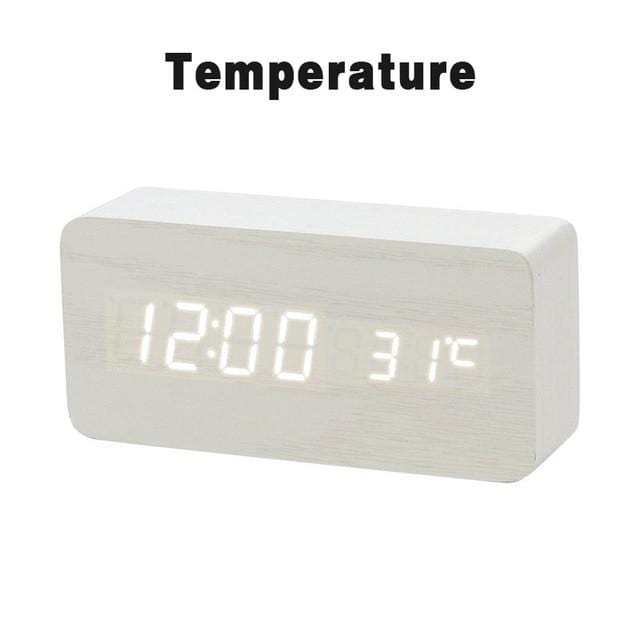 Oaktick-Digital Wooden Clock,