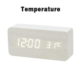Oaktick-Digital Wooden Clock,
