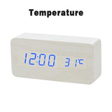 Oaktick-Digital Wooden Clock,