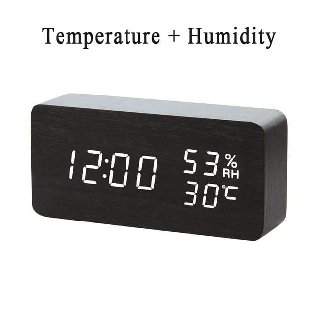 Oaktick-Digital Wooden Clock,