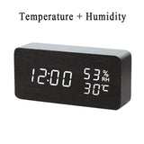 Oaktick-Digital Wooden Clock,