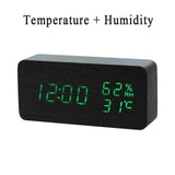 Oaktick-Digital Wooden Clock,