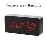 Oaktick-Digital Wooden Clock,