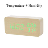 Oaktick-Digital Wooden Clock,