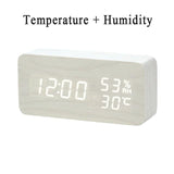 Oaktick-Digital Wooden Clock,