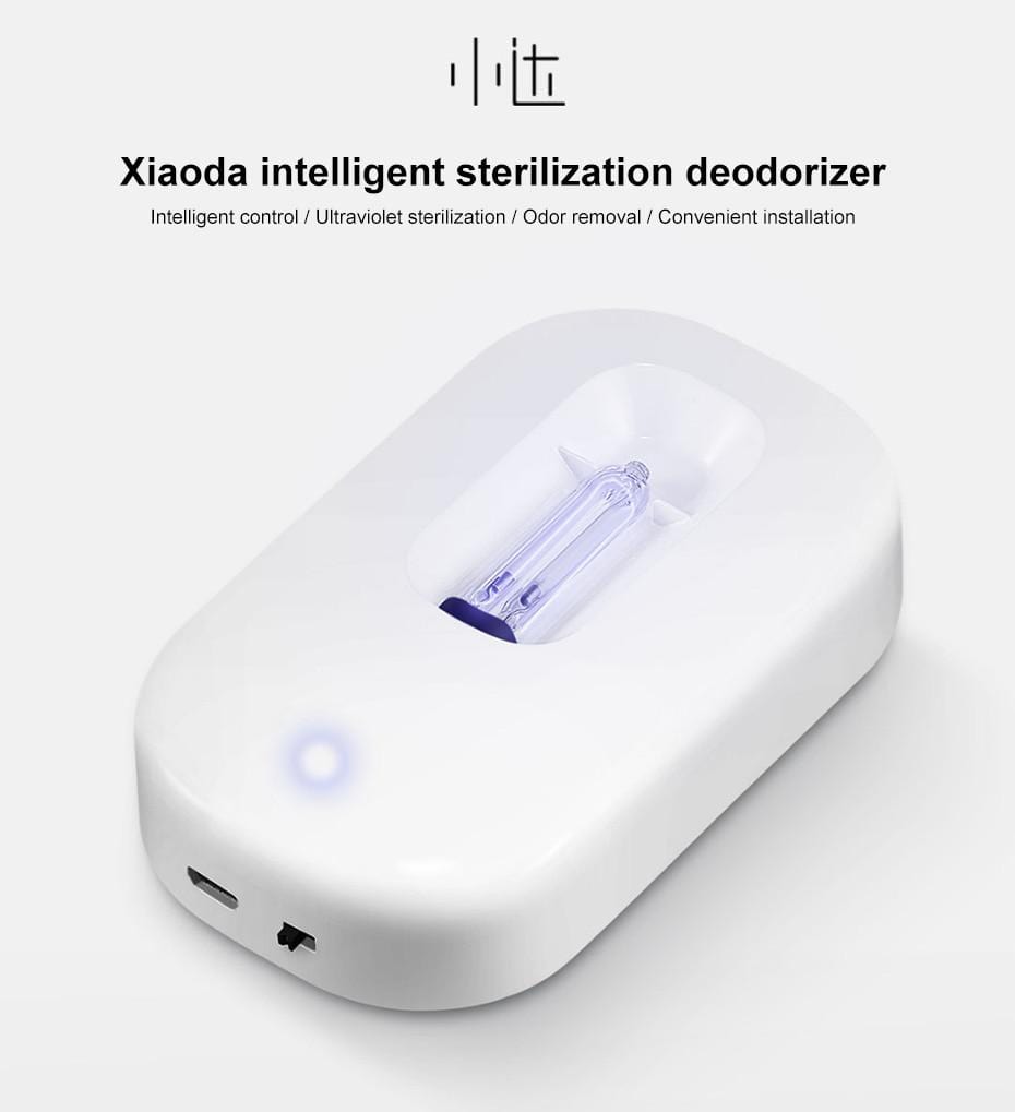 Smart Ultraviolet Sterilization Deodorizer Lamp, Cleaning & Maintenance