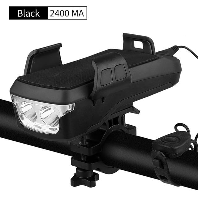 4 In 1 Bike Lamp Phone Holder Power Bank, Power Savers