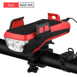 4 In 1 Bike Lamp Phone Holder Power Bank, Power Savers
