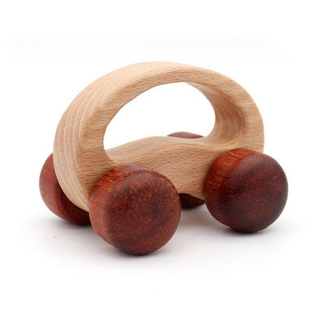New Montessori Educational Wooden toy 3D Puzzle Wooden Animal Sensory Spinning Top Training Early Intellectual Learning Toy,