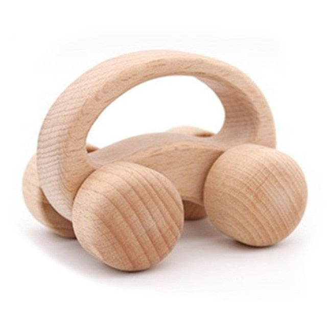 New Montessori Educational Wooden toy 3D Puzzle Wooden Animal Sensory Spinning Top Training Early Intellectual Learning Toy,