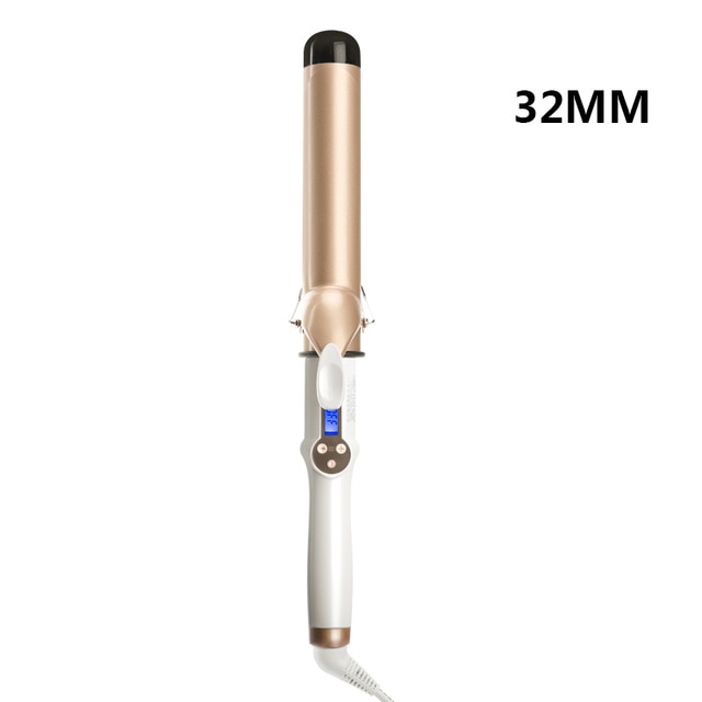 2020 New Real Electric Professional Ceramic Hair Curler Lcd Curling Iron Roller Curls Wand Waver Fashion Styling Tools,