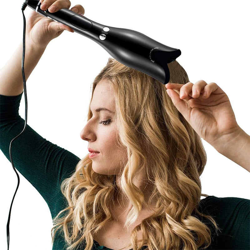 Multi-Automatic Hair Curler Hair Curling Iron LCD Ceramic Rotating Hair Waver Magic Curling Wand Irons Hair Styling Tools,