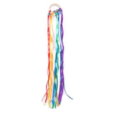 Montessori Style Sensory Toy BPA-free Non-toxic Baby Ribbon Ring Newborns Upwards Develop Colour Recognition Sensory Toy,