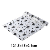 45X122 cm drawer mat oil-proof moisture kitchen table shelf liner mats cupboards pad paper non slip waterproof closet placemat,