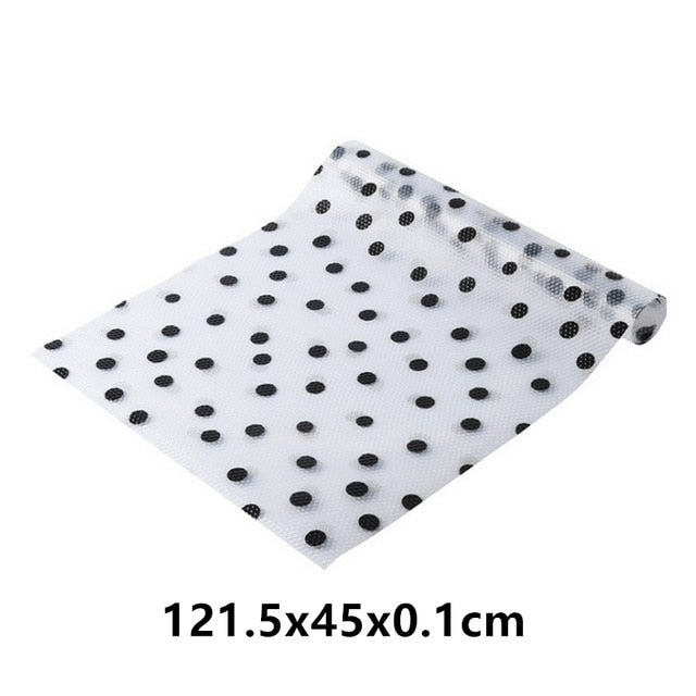 45X122 cm drawer mat oil-proof moisture kitchen table shelf liner mats cupboards pad paper non slip waterproof closet placemat,