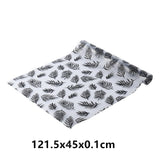 45X122 cm drawer mat oil-proof moisture kitchen table shelf liner mats cupboards pad paper non slip waterproof closet placemat,