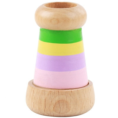 Montessori Educational Alligator Clapper Wooden toy 3D Sensory Mathematic Jigsaw Brain Training Early Intellectual Learning Toy,