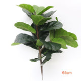 122cm Tropical Tree Large Artificial Ficus Plants Branches Plastic Fake Leafs Green Banyan Tree For Home Garden Room Shop Decor,