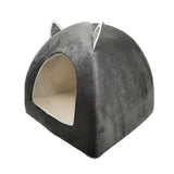 Cat Tent Nest Winter Cat Bed Foldable Indoor Cats Puppy Mascotas Casa Cave Pet House With Plush Soft Cushion лежанка для кошек,
