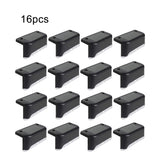 1/4/8/16pcs LED Solar Lamp Path Stair Outdoor Waterproof Wall Light Garden Landscape Step Deck Lights Balcony Fence Solar Lights,