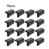 1/4/8/16pcs LED Solar Lamp Path Stair Outdoor Waterproof Wall Light Garden Landscape Step Deck Lights Balcony Fence Solar Lights,